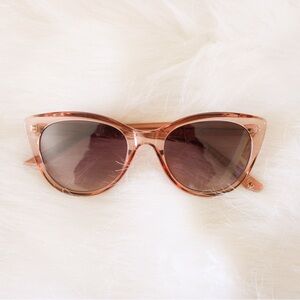 Chic Pink Cat-Eye Sunglasses